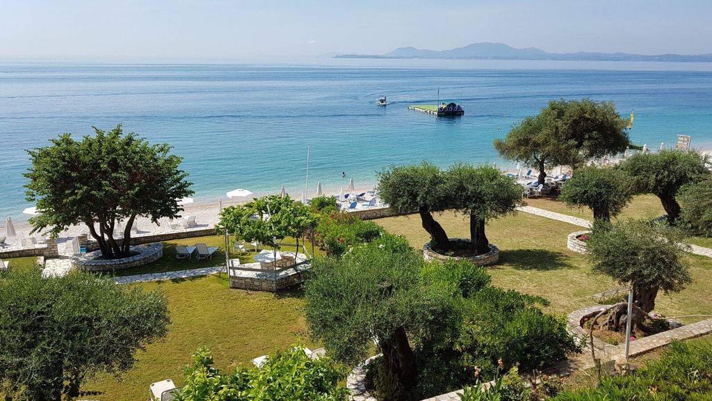 Krouzeri Beach Apartments Nisaki  Dış mekan fotoğraf