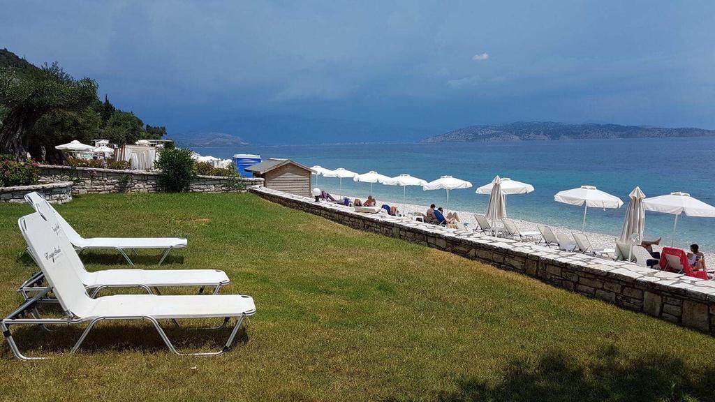 Krouzeri Beach Apartments Nisaki  Dış mekan fotoğraf